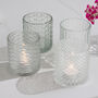 Glass Tea Light Holder, Set Of Four, thumbnail 1 of 4