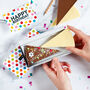 Flat Pack Letterbox Chocolate Birthday Cake And Candle, thumbnail 2 of 8