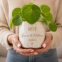 Personalised 9th Pottery Anniversary Plant Pot Gift, thumbnail 1 of 5