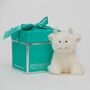 Happy Birthday Highland Coo Cow Cream Soft Toy Boxed, thumbnail 1 of 7