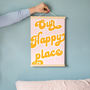 Our Happy Place Print, thumbnail 1 of 5