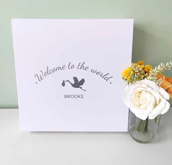 New Baby Fox Themed Baby Gift Box, 3 of 11