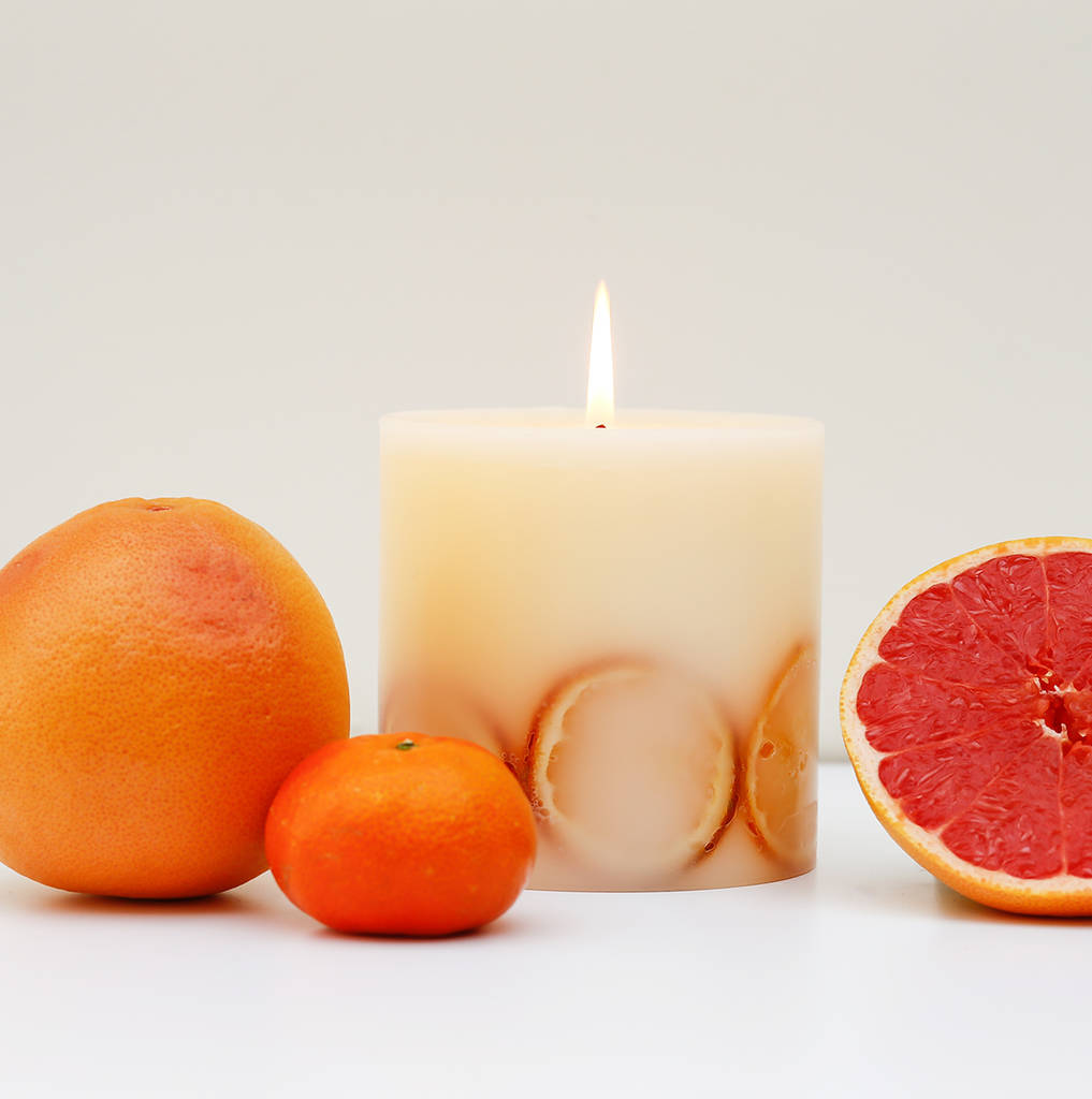 botanical sweet orange candle by liga