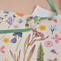 Pressed Flowers Luxury Gift Wrapping Paper, thumbnail 2 of 4