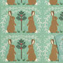 Christmas Rabbit Wrapping Paper, thumbnail 1 of 4