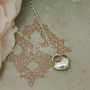 Curio Hammered Heart Pendant, thumbnail 2 of 3