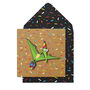 Handmade Birthday Flying Dinosaur Personalised Card, thumbnail 1 of 3