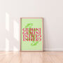 Gemini Zodiac Typography Print, thumbnail 6 of 6