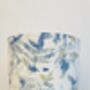 Handmade Shade In Arielli Teal/Citrus Fern Fabric, thumbnail 2 of 2