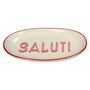 Saluti Ceramic Plate, thumbnail 2 of 2