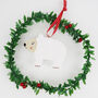 Polar Bear Christmas Tree Decoration, thumbnail 5 of 7