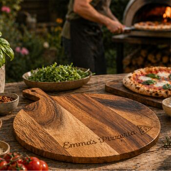 Daddy's Pizzeria Acacia Pizza Board, 2 of 3