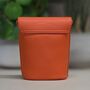 Small Cross Body Bag In Orange, thumbnail 2 of 3