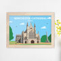 Winchester Cathedral London Framed Print, thumbnail 3 of 6