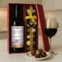 Personalised Red Wine And Truffles Gift Set With Any Name And Message, thumbnail 1 of 4