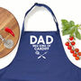 Dad. Bbq King Of … Personalised Apron, thumbnail 3 of 3