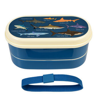 Children's Shark Design Bento Lunch Box, 5 of 12