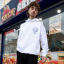 Spread Your Wings Unisex Fried Chicken Hoodie In White, thumbnail 3 of 7
