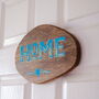 'Home' Hand Painted Wooden Sign, thumbnail 4 of 6