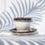 Mix And Match 12 Handmade Pottery Tea Cup Andsaucer Set, Porcelain Tableware Cup, thumbnail 9 of 12