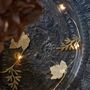 Shimmery Gold Leaf Battery Fairy Lights, thumbnail 2 of 7