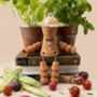 Terracotta Plant Pot Man With Gift Box, thumbnail 1 of 6