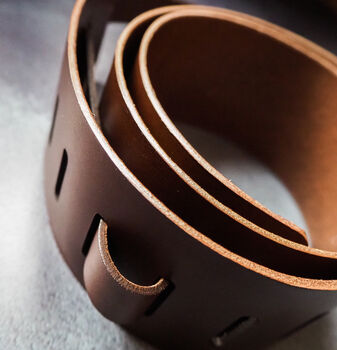 Personalised Leather Guitar Strap, 9 of 9