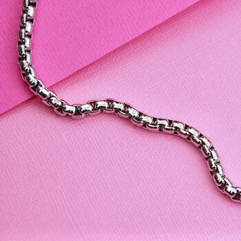 Customisable Unisex Chunky Link Stainless Steel Chain, 10 of 12