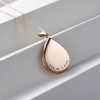Personalised Large Droplet Locket Necklace, 5 of 10