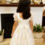 Charlee In Ivory White ~ Flower Girl /Party Dress, thumbnail 8 of 9