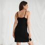 Bamboo Chemise In Black, thumbnail 2 of 4