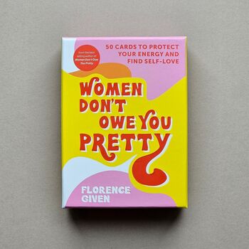 'Women Don't Owe You Pretty' 50 Self Discovery Cards, 3 of 4