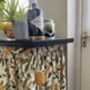 William Morris Velcro Sink Skirt, Bespoke Under Cabinet Curtain, thumbnail 1 of 4