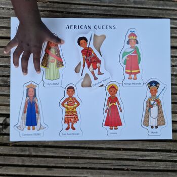 African Queens Lift And Fit Puzzle Set, 5 of 6