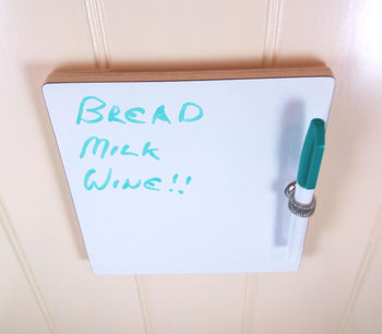 Whiteboard / Kitchen Message Board A5 Or A4 Size, 3 of 3
