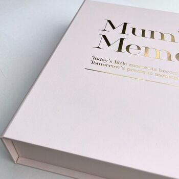 Coffee Table 'Mum's Memories' Memory Album, 4 of 4