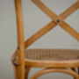 Gainsborough Brown Cross Back Dining Chair, thumbnail 9 of 12