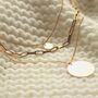 Multistrand Necklace 18ct Gold Filled Layered Necklace, thumbnail 6 of 10