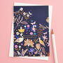 Pack Of Six Season's Greetings Christmas Cards, thumbnail 2 of 2