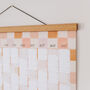 2026 Chequered Wall Planner, thumbnail 6 of 10