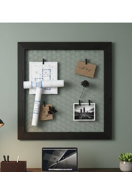 French Style Wire Memo Board With Matching Pegs, 4 of 9