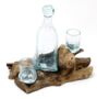 Handblown Whisky Glass And Decanter Set, thumbnail 1 of 2