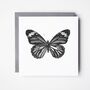 Antila The Butterfly Luxury Blank Greeting Card, thumbnail 1 of 2