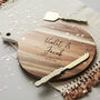 Couples Personalised Chopping Board, thumbnail 2 of 8