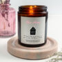 New Home Personalised Gift Candle, thumbnail 1 of 3