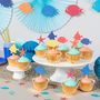Tropical Fish Cupcake Toppers, thumbnail 3 of 4