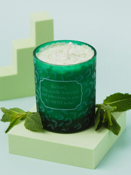 Wild Mint Breeze Candle – Personalised And Refreshing Scent, 5 of 7