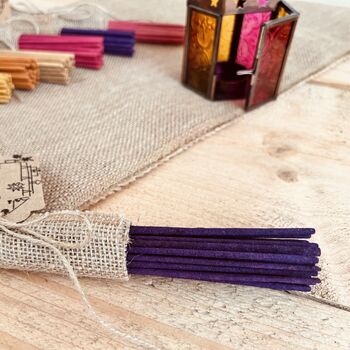 Handmade Fair Trade Indian Incense Joss Sticks, 6 of 12