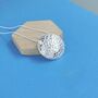 Silver Aero Moon Pendant, thumbnail 1 of 3