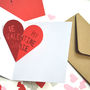 Personalised Pop Up Heart Valentines Card, thumbnail 3 of 7